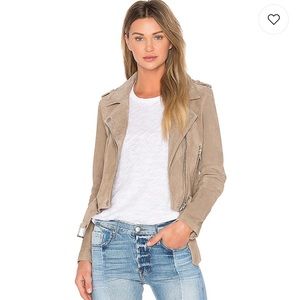 Blank NYC Suede Moto Jacket